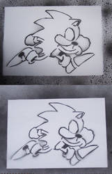 Sonic Stencil x2