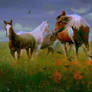 Herd of horses