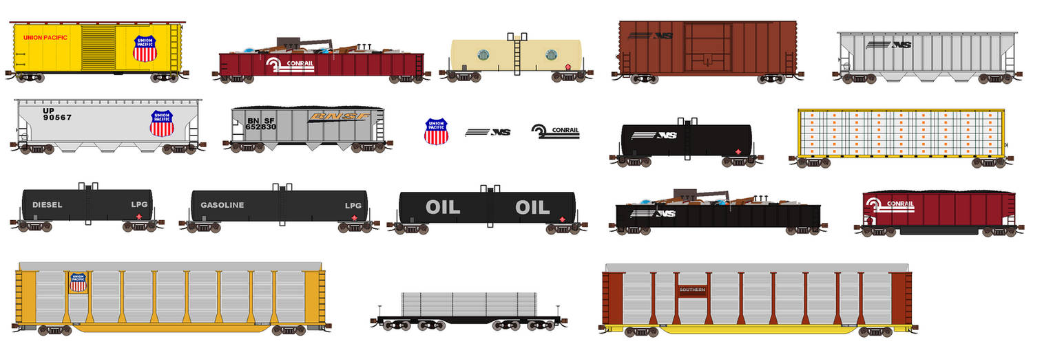 Sodor Railway AU: Phantom the Diesels Manifest by UltraJoshua4425 on ...
