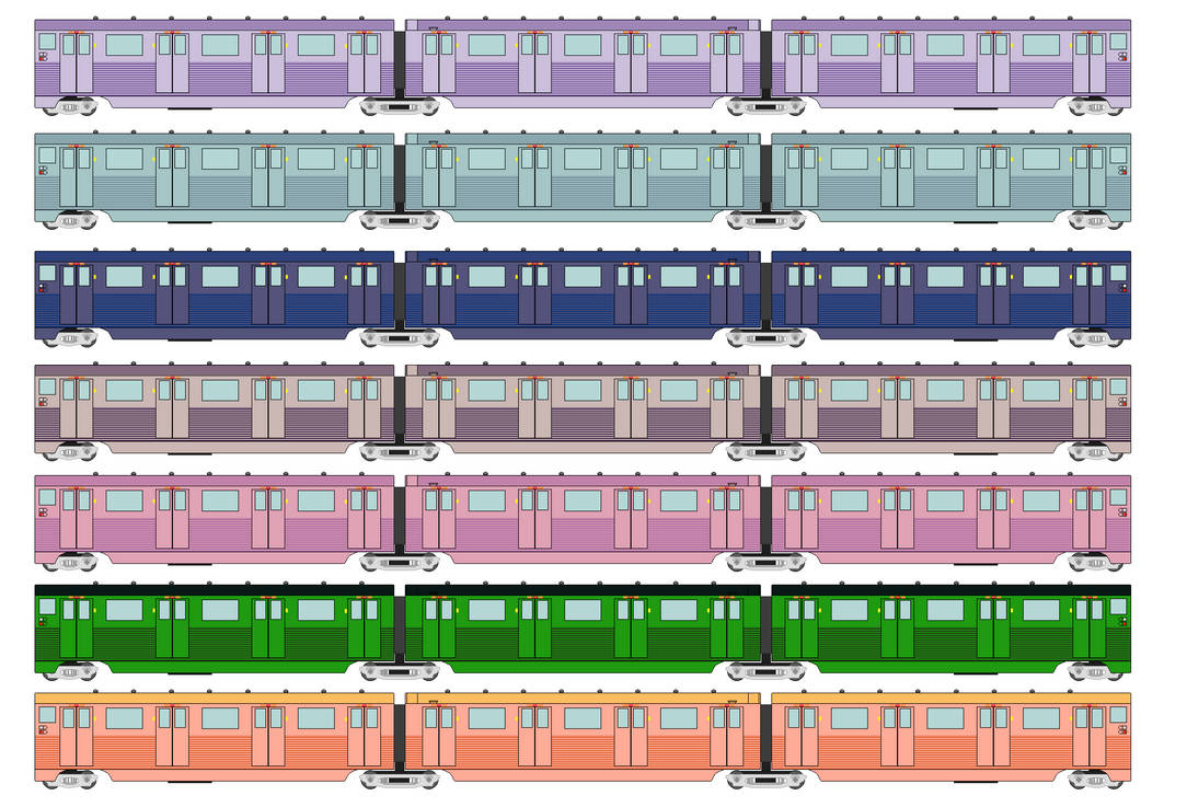 Sodor Railway AU: Possessed Subway Express Trains by UltraJoshua4425 on ...