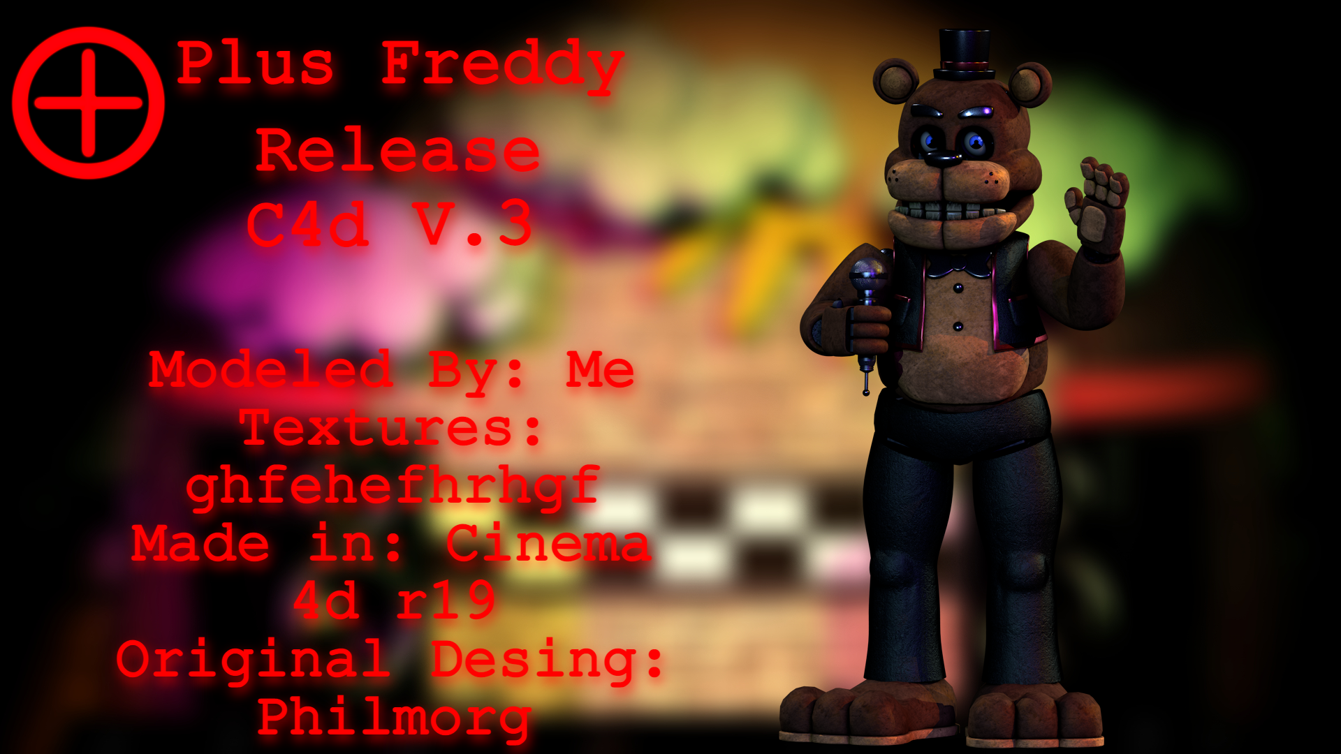 Cinema4D-Ports) FNaF World Pack C4D Release by Bun-Zai on DeviantArt