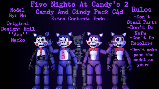 Five Nights At Candy's 3 by ReginaldMaster on DeviantArt