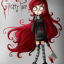 Cherry Pau Tim Burton Style