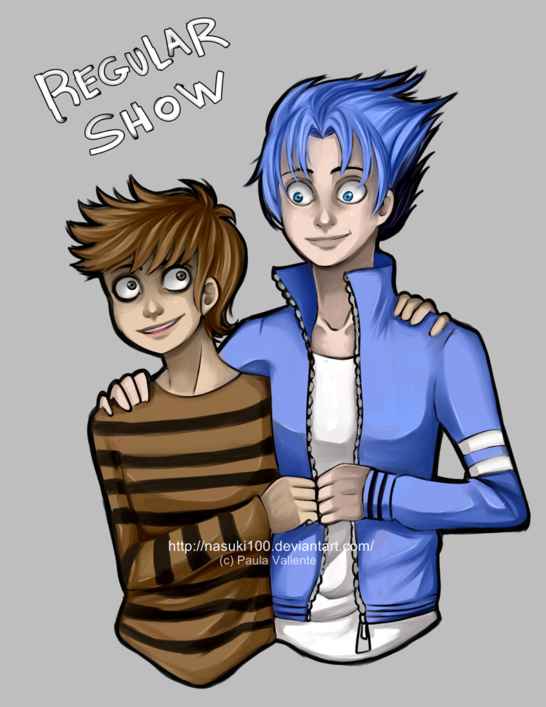Human Mordecai And Rigby Deviantart