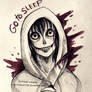 Jeff the killer - ballpoint pen