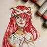 Lucy - Elfen lied - Copic Markers