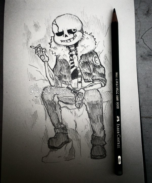 Gaster!Sans sketch