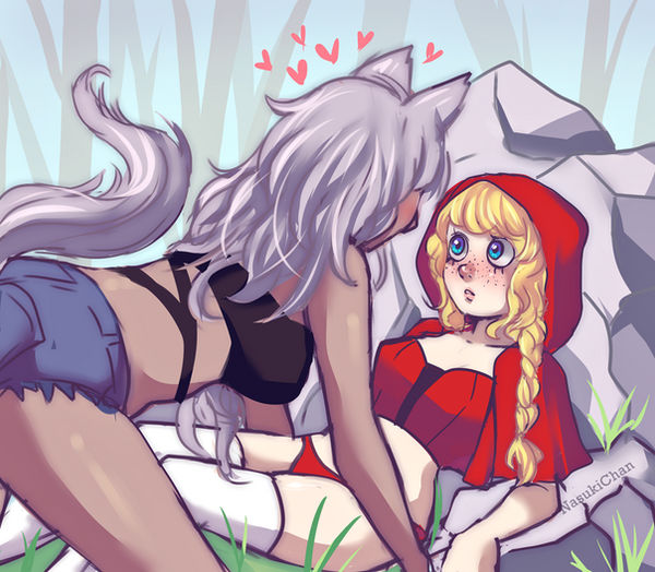 Wolf girl x Red Riding Hood