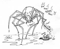 Fussy Giant Spider