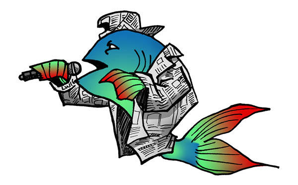 Fish Rapper In A Fish Wrapper by phodyr on DeviantArt