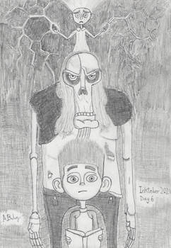 Inktober2021 - Day 6: ParaNorman