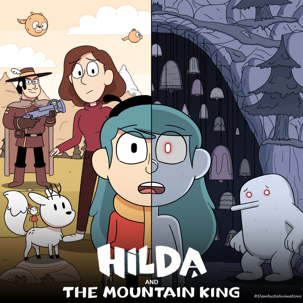 once upon a crossover — a Hilda (Hilda Netflix series) x King