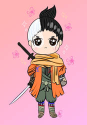 Chibi Shinobi Wolf