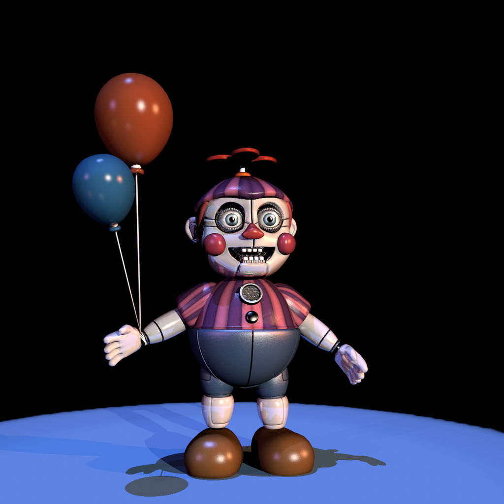 Funtime Balloon Boy (C4D) by MrCheese04 on DeviantArt