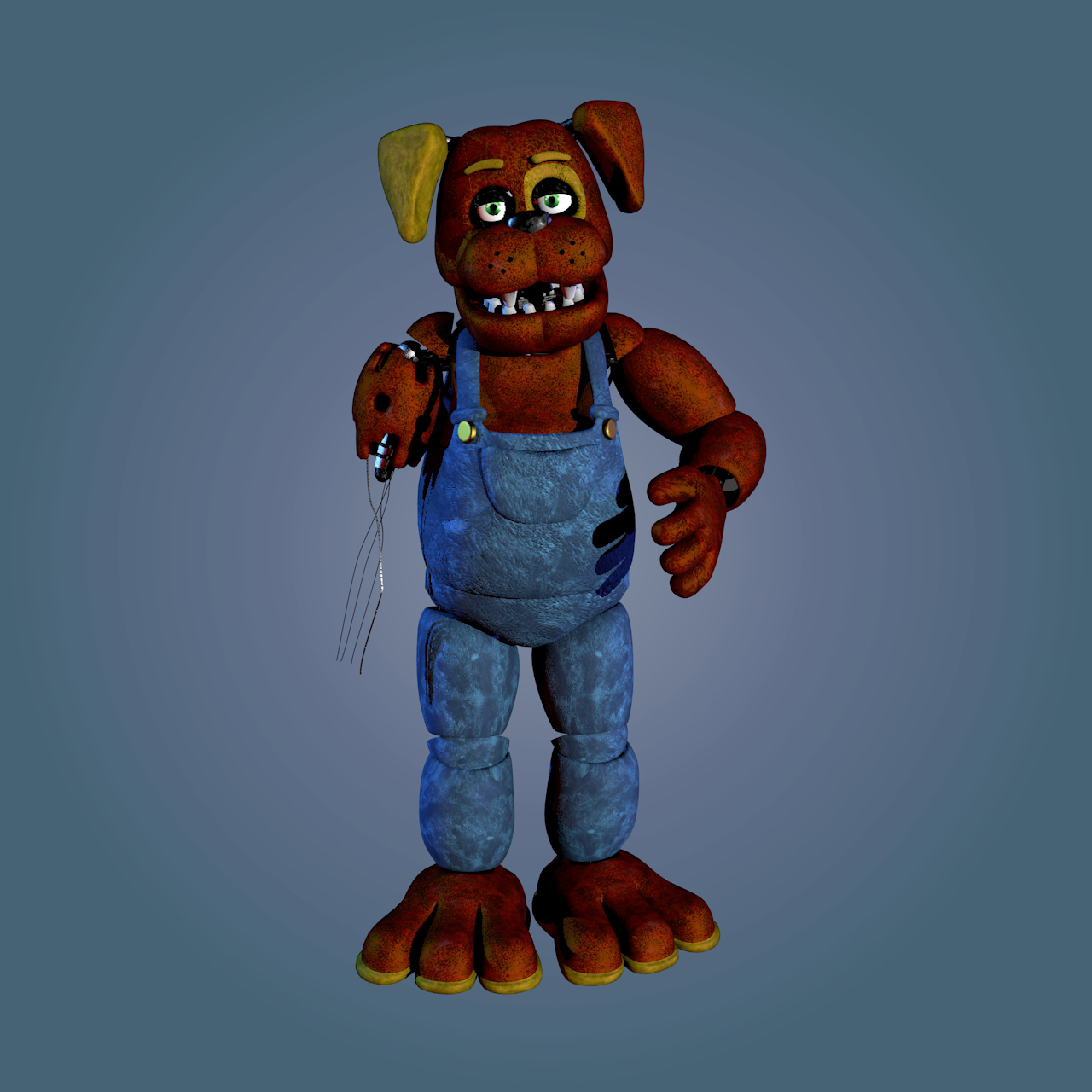 Sparky the dog (C4D) by MrCheese04 on DeviantArt