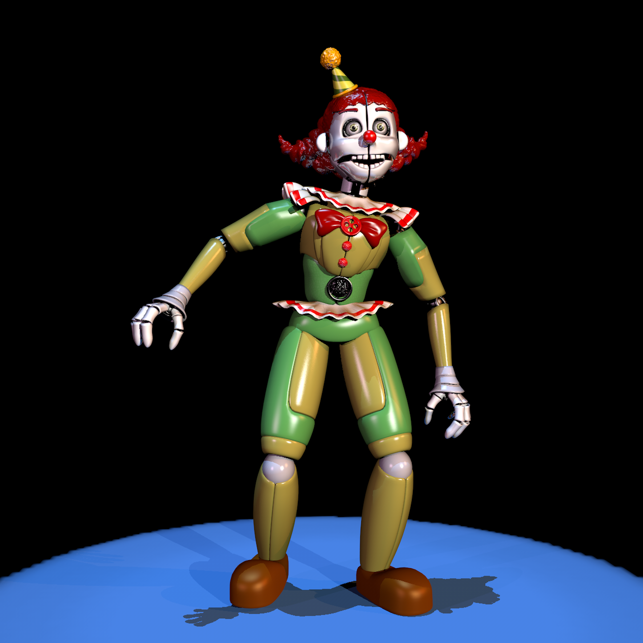 Fixed Ennard (C4D) by MrCheese04 on DeviantArt