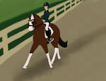 Deceptive Yew dressage show by grandview-park
