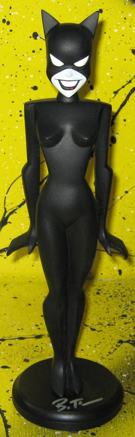 Catwoman sculpture