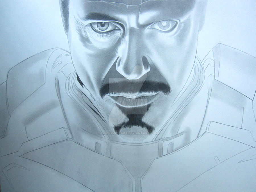 Tony Stark Iron Man Wip Ii By Corysmithart On Deviantart