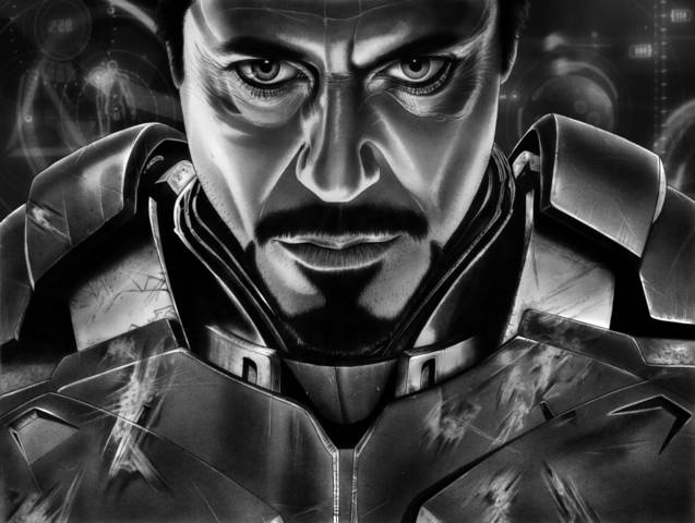 TONY STARK FINAL PRINT