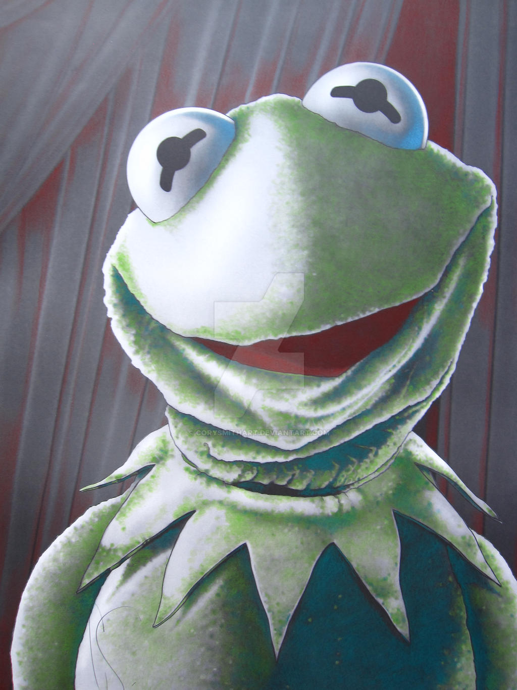 KERMIT COLORED UP by corysmithart on DeviantArt