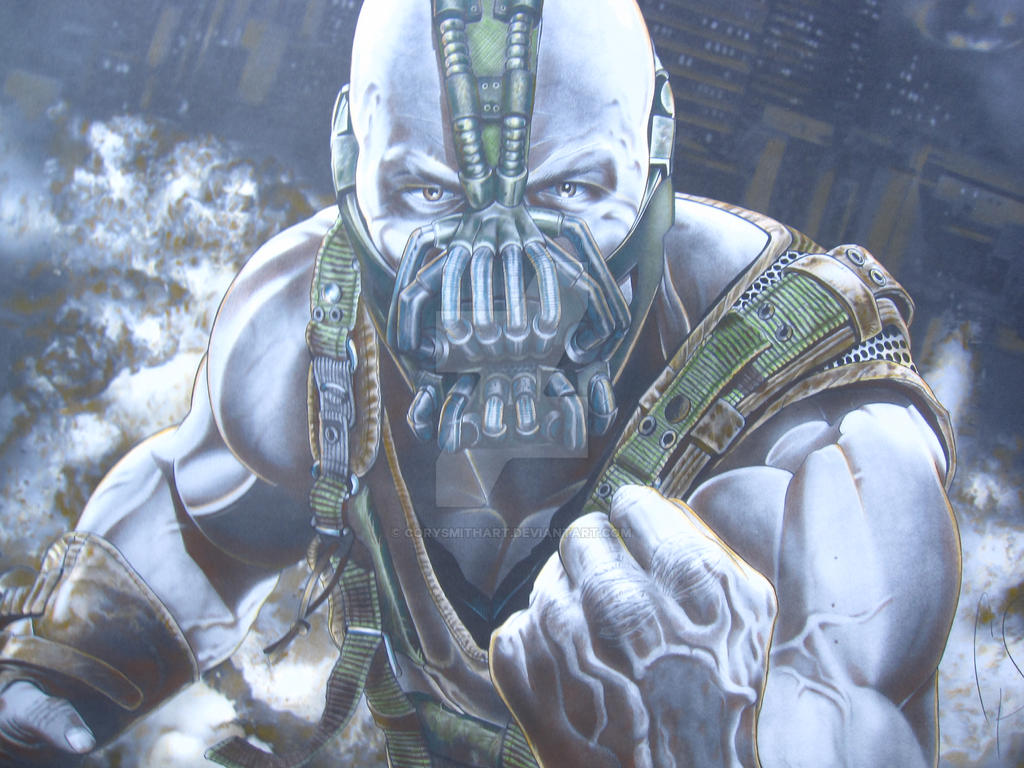 Colored Up Bane by corysmithart on DeviantArt