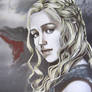 Daenerys Targaryen Fully Colored Print