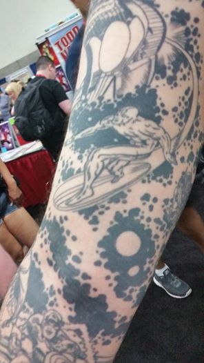 SDCC 2014 Kirby Surfer Tattoo