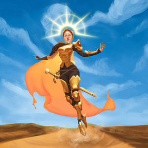 Sun Goddess - Character design