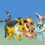 Eevee and its Evolutions