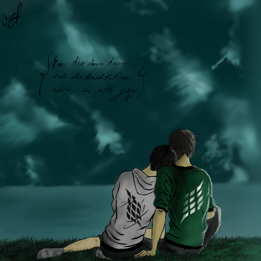 Ereri fanart by Marion781 on DeviantArt