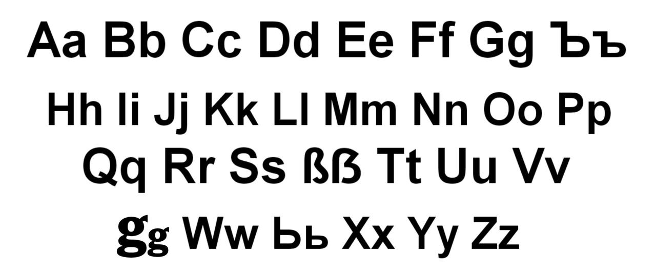 The German Alphabet (Extended) by TRRS2025 on DeviantArt