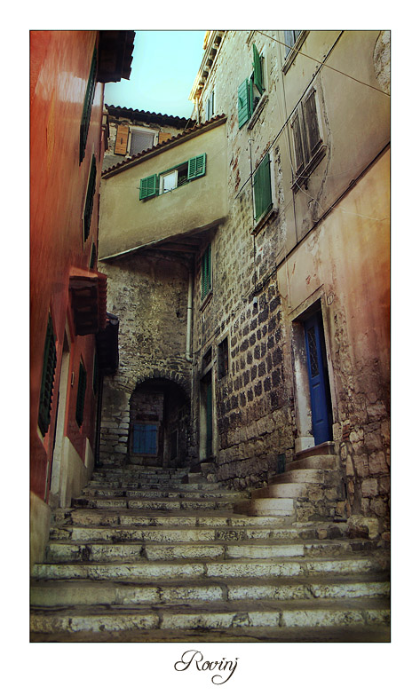 Rovinj streets