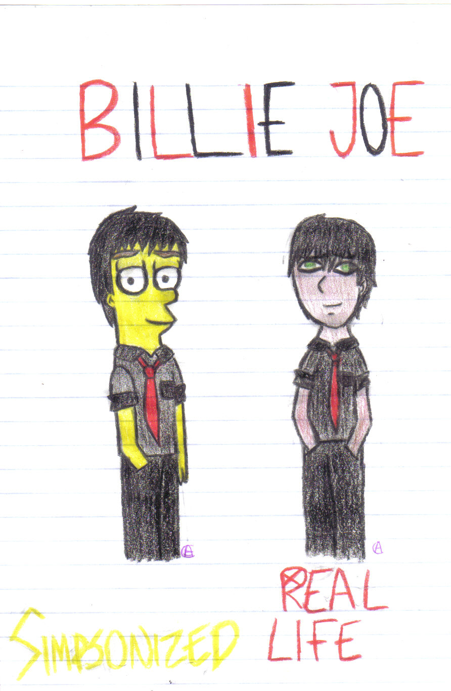 Billie Joe - Simpsonized and Real Life