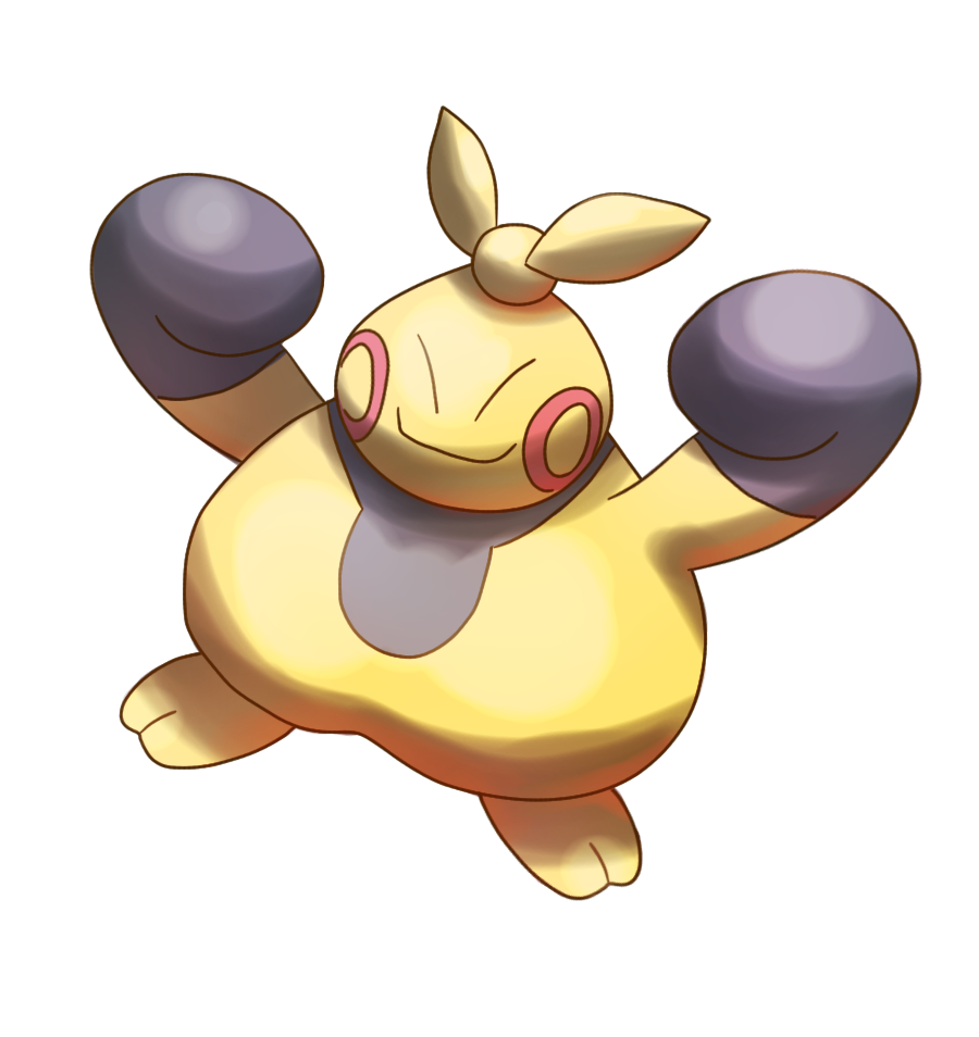 Mahuka the makuhita by BirbMonsta on DeviantArt
