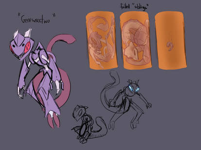Mega Genesect (Normal + SHINY) by Sapphiresenthiss on DeviantArt