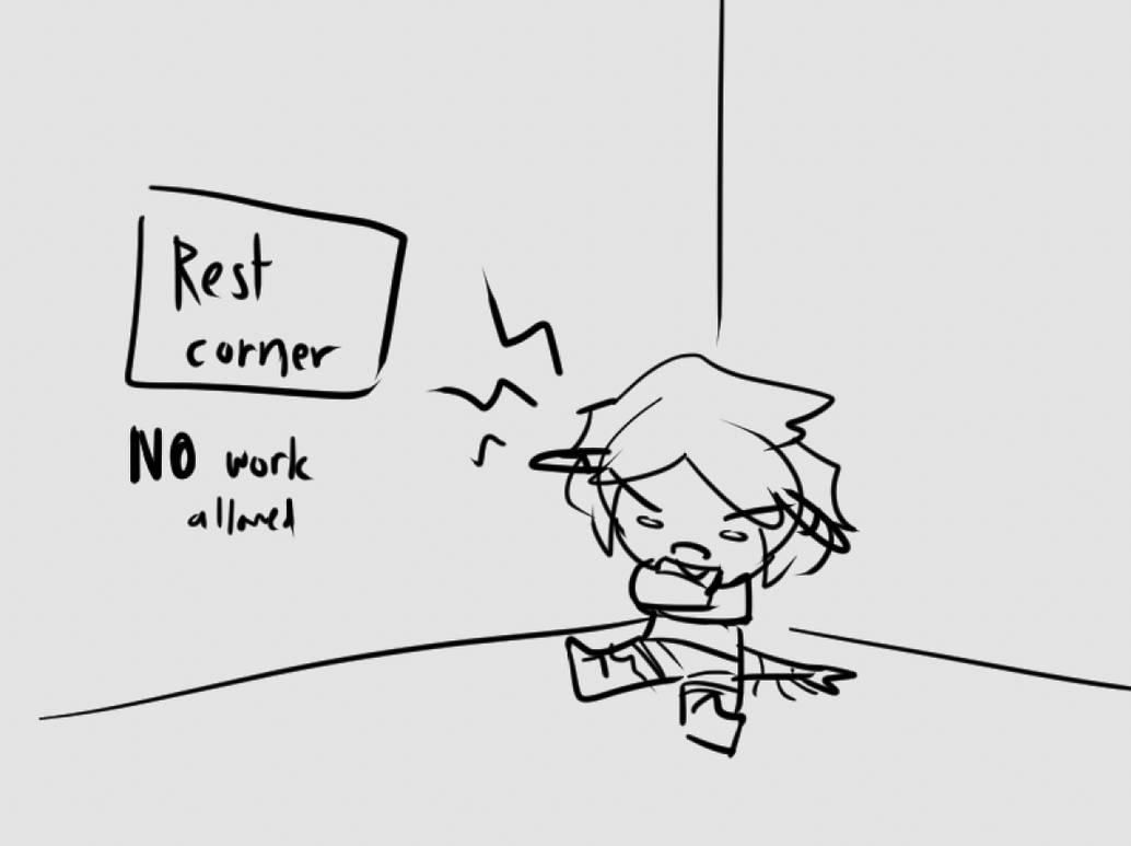 rest corner by BirbMonsta on DeviantArt