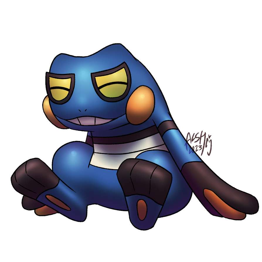 Croegunk croagunk sit experiment render by BirbMonsta on DeviantArt