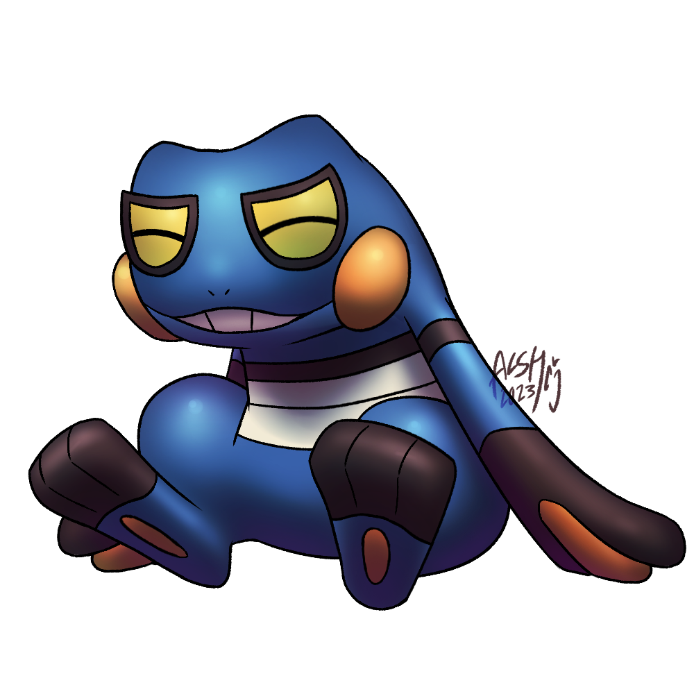 Croegunk croagunk sit experiment render by BirbMonsta on DeviantArt