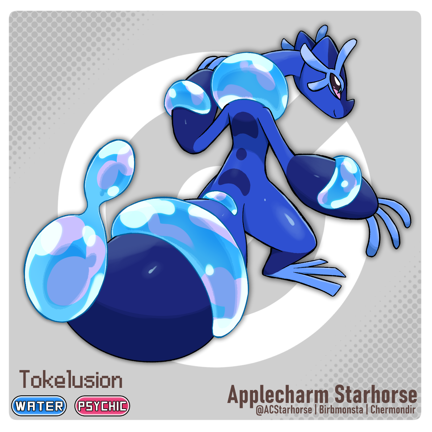 Geqa Evolution Pokemon Tokelusion - Gecqua evolved by BirbMonsta on DeviantArt