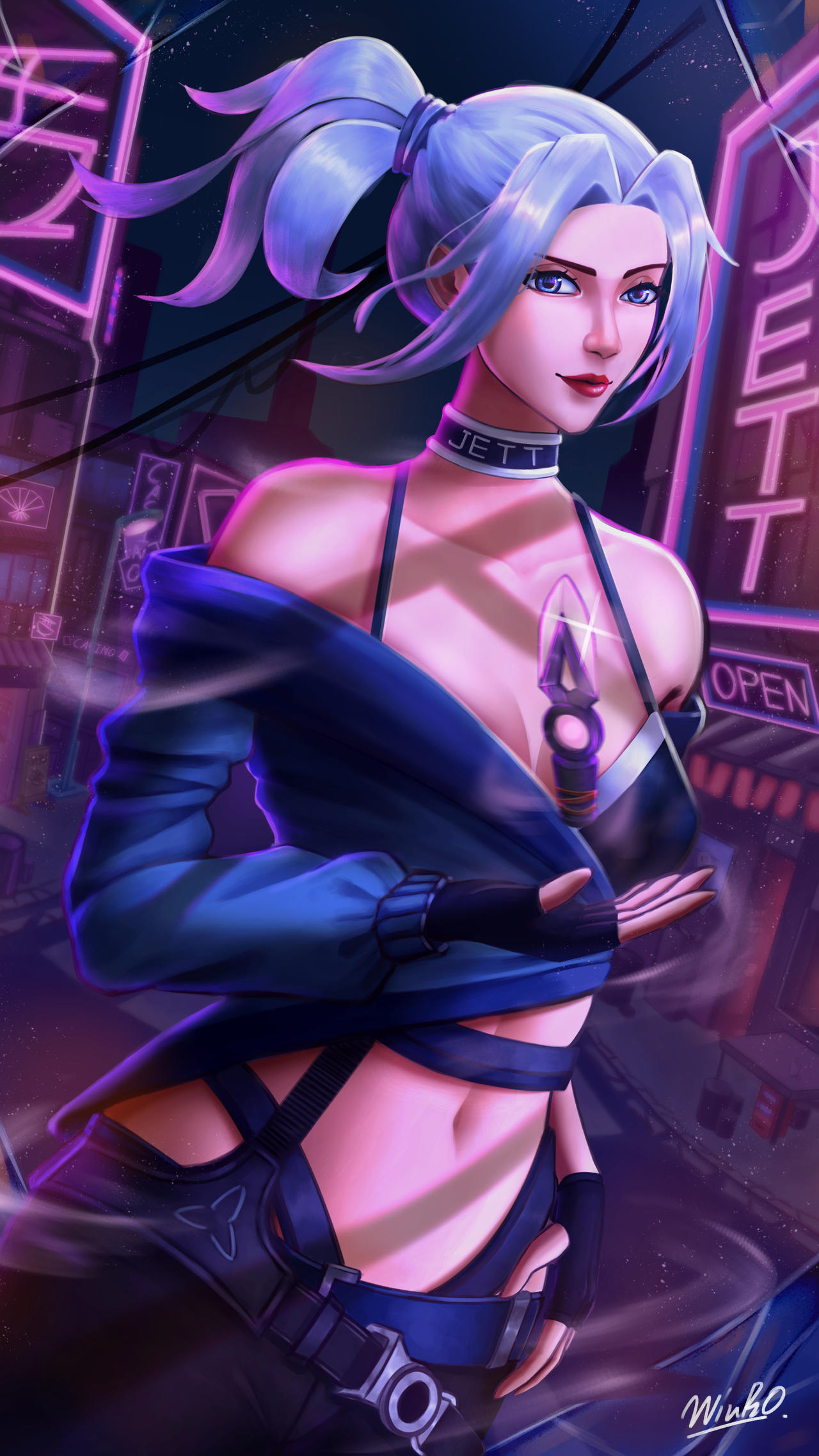 JETT FAN ART by CHWI1 on DeviantArt