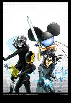 Daft Punk comic cover 02