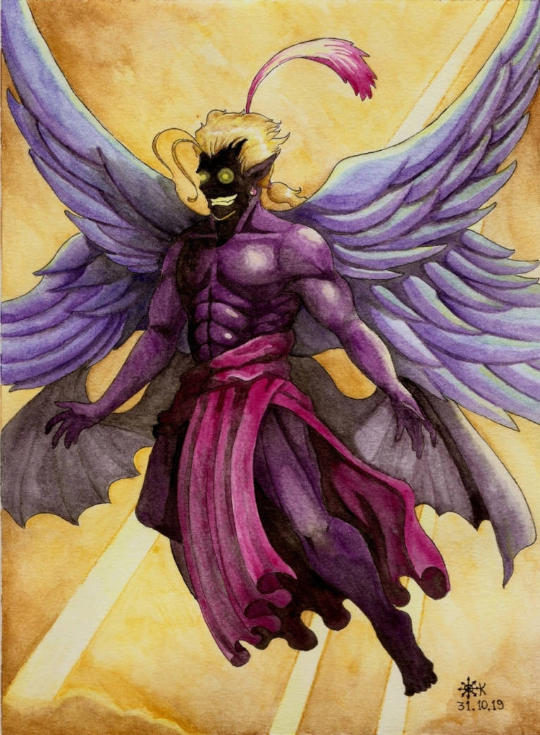 Kefka's god form by Fernoll on DeviantArt