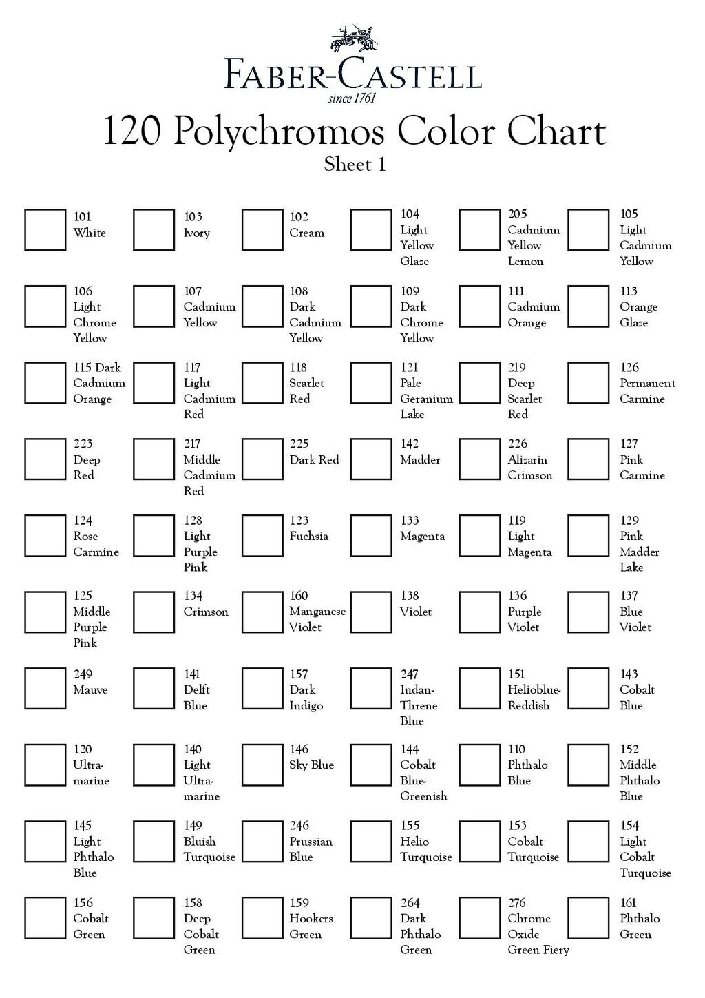 120 Polychromos Color Chart Sheet 1 Empty By Kaleidooscope On DeviantArt 120-polychromos-color-chart-sheet-1-empty-by-kaleidooscope-on-deviantart