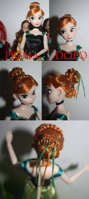 Ooak - Anna from Arendelle.
