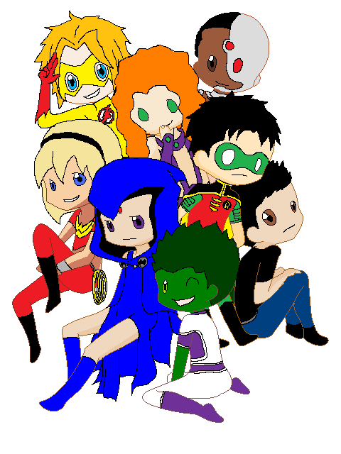 Teen Titans Chibi