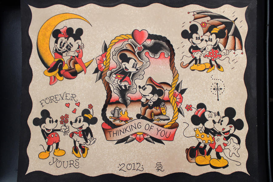Mickey and Minnie by Steve-Rieck on DeviantArt