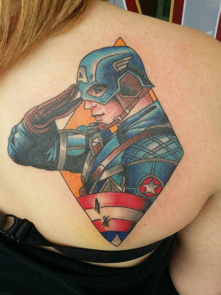 Captain America by Steve-Rieck on DeviantArt