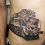 train tattoo