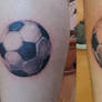 soccer ball tattoo